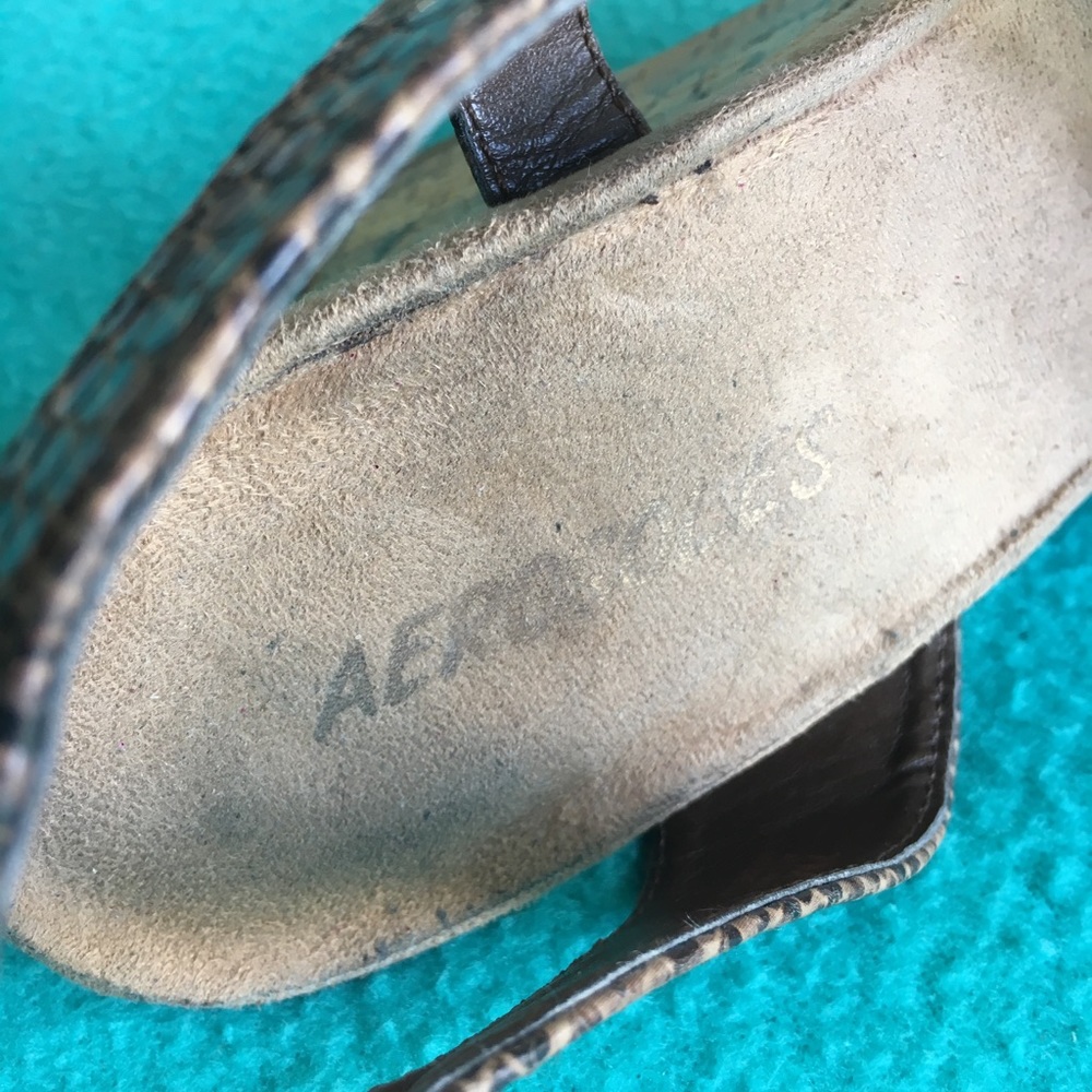Aerosols Wedge Shoes Size 7